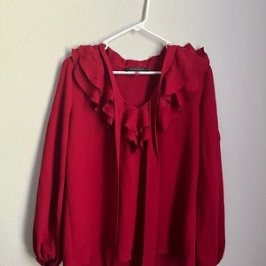 Medium Red Blouse